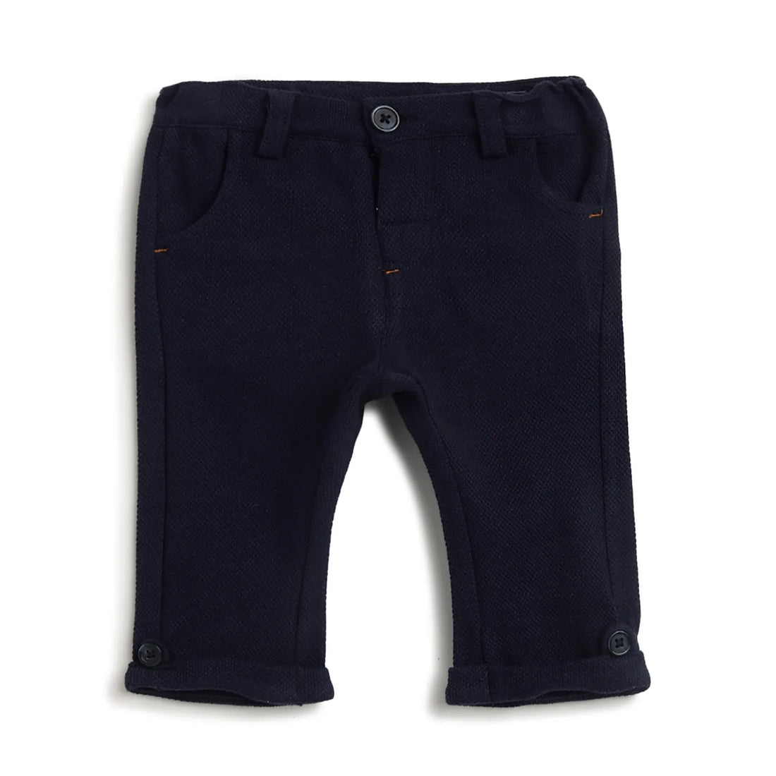 Boys Blue Regular Fit Trousers