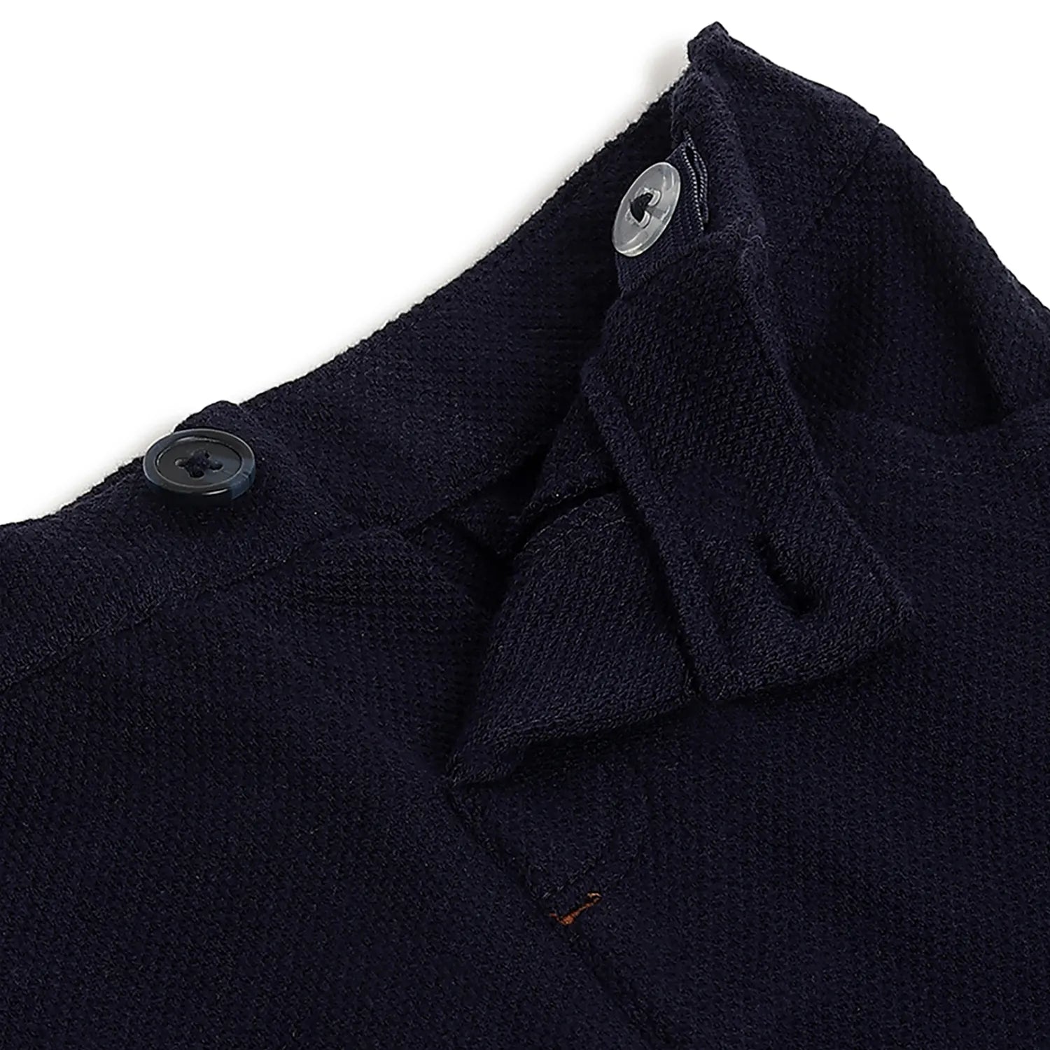 Boys Blue Regular Fit Trousers