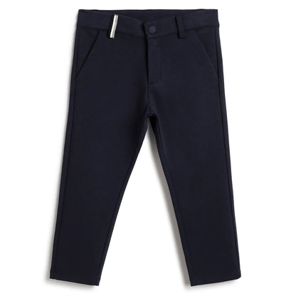 Boys Blue Regular Fit Trousers
