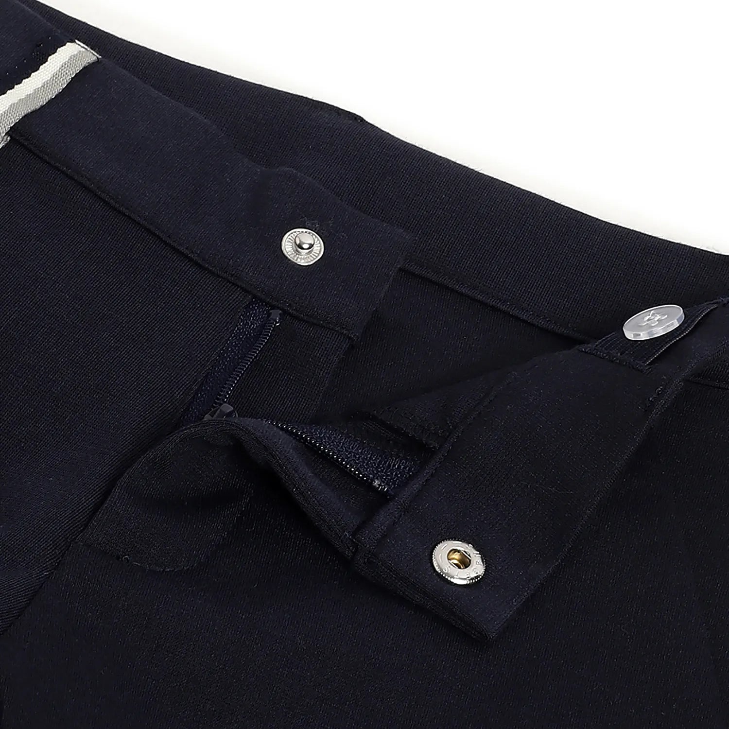 Boys Blue Regular Fit Trousers