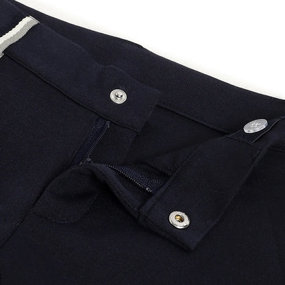 Boys Blue Regular Fit Trousers
