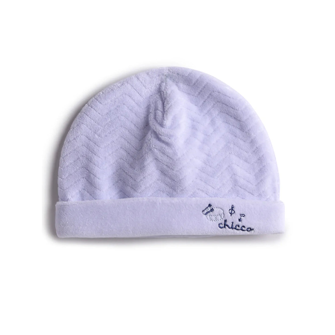 Boys Blue Self Design Cap