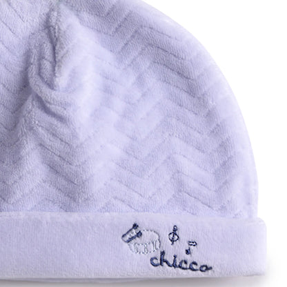 Boys Blue Self Design Cap