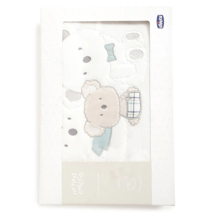 Boys Bronze-Toned Cartoon Characters Pram Blanket