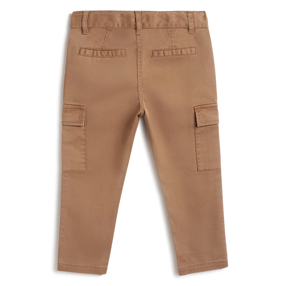 Boys Brown Cargos Trousers