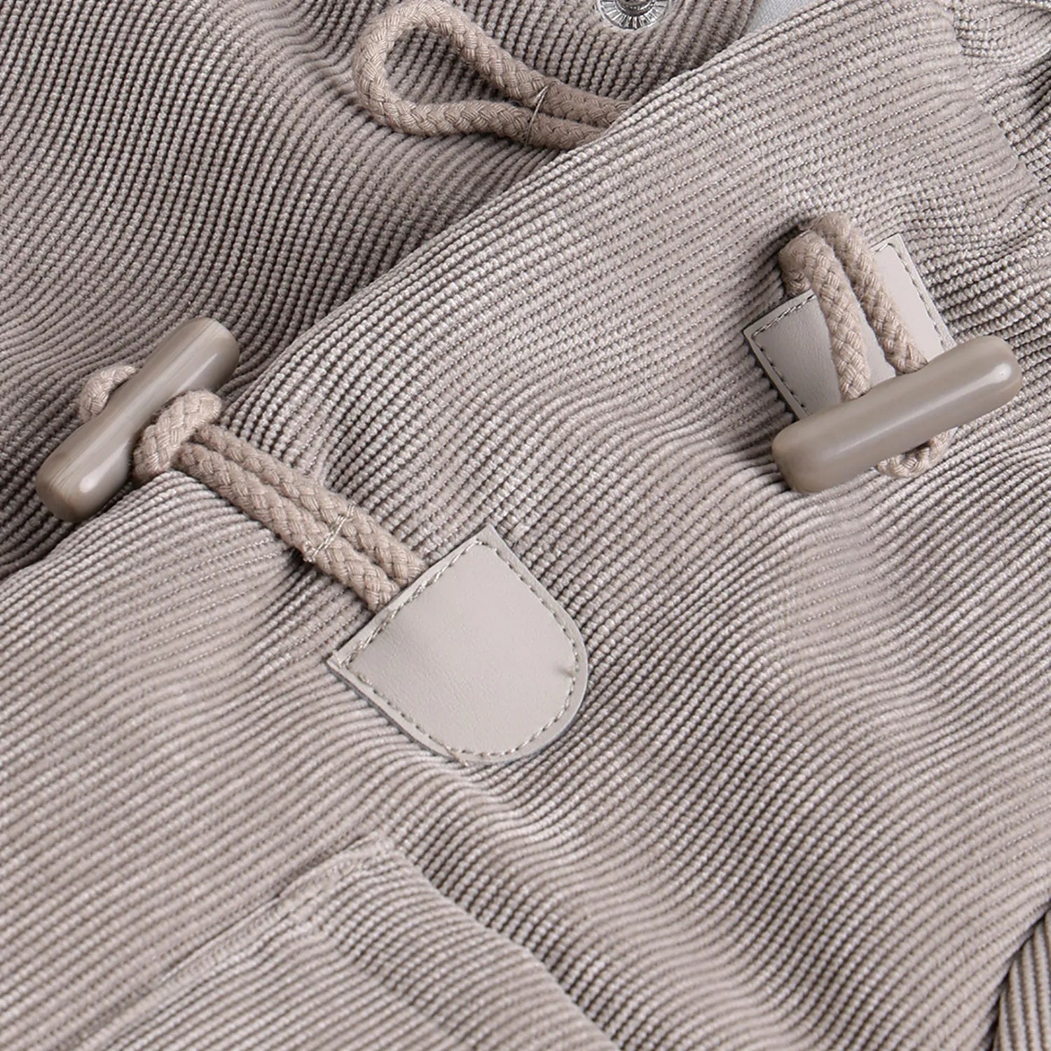 Boys Brown Hooded Self Design Coat