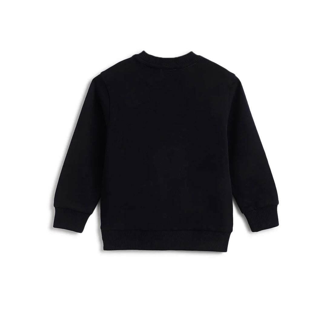 Boys Dark Blue Printed Sweatshirt