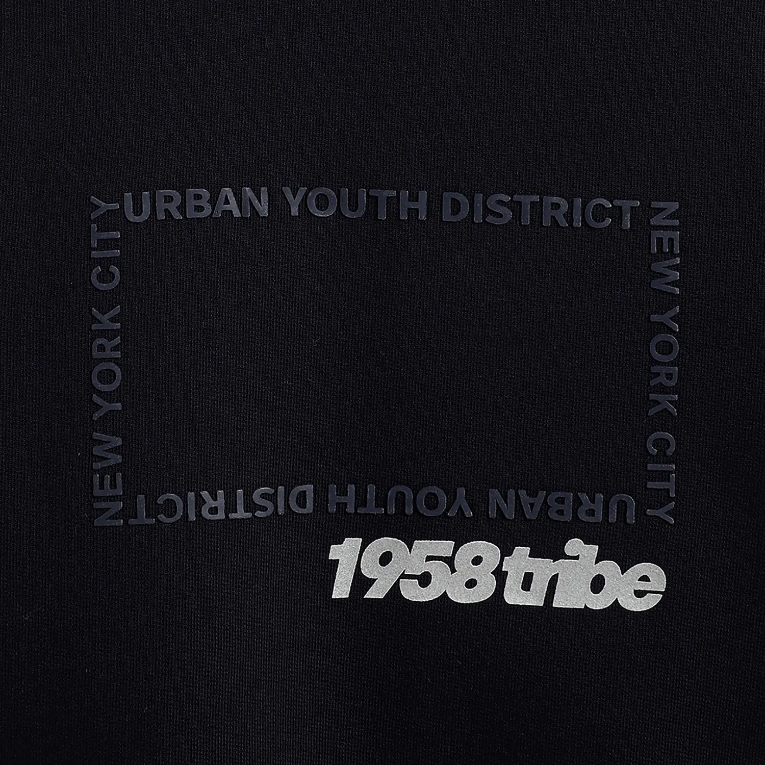 Boys Dark Blue Printed Sweatshirt