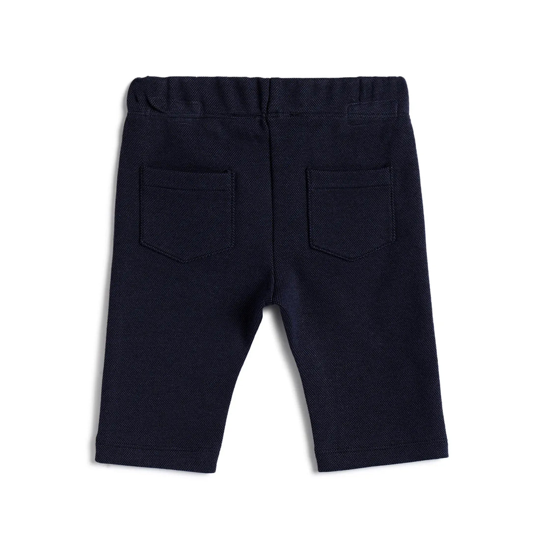 Boys Dark Blue Solid Trousers