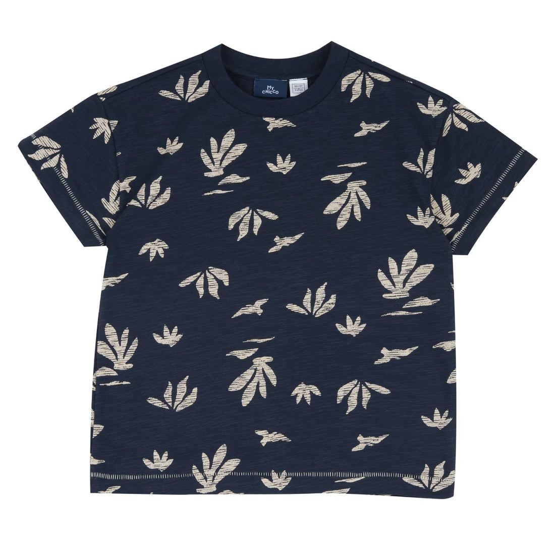 Boys Floral Printed T-shirt