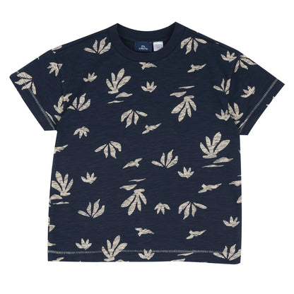 Boys Floral Printed T-shirt