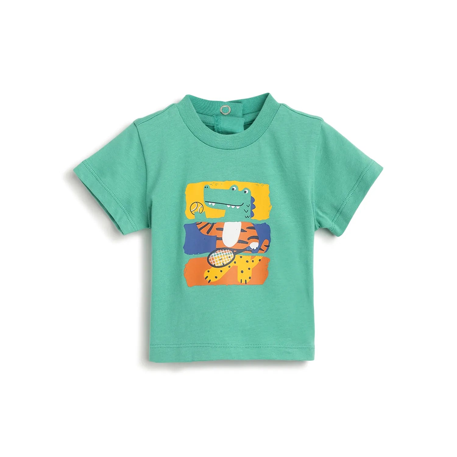 Boys Graphic Printed Cotton T-shirt