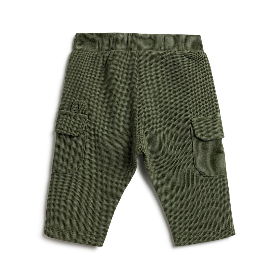 Boys Green Cargo Trousers