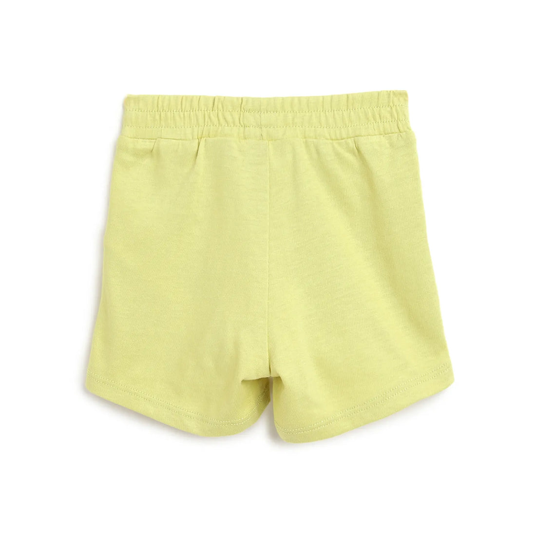Boys Green Cotton Shorts