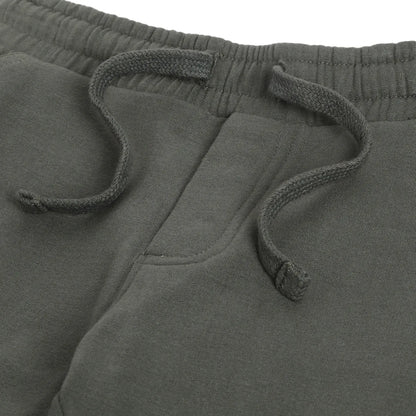 Boys Green Mid-Rise Relaxed Joggers