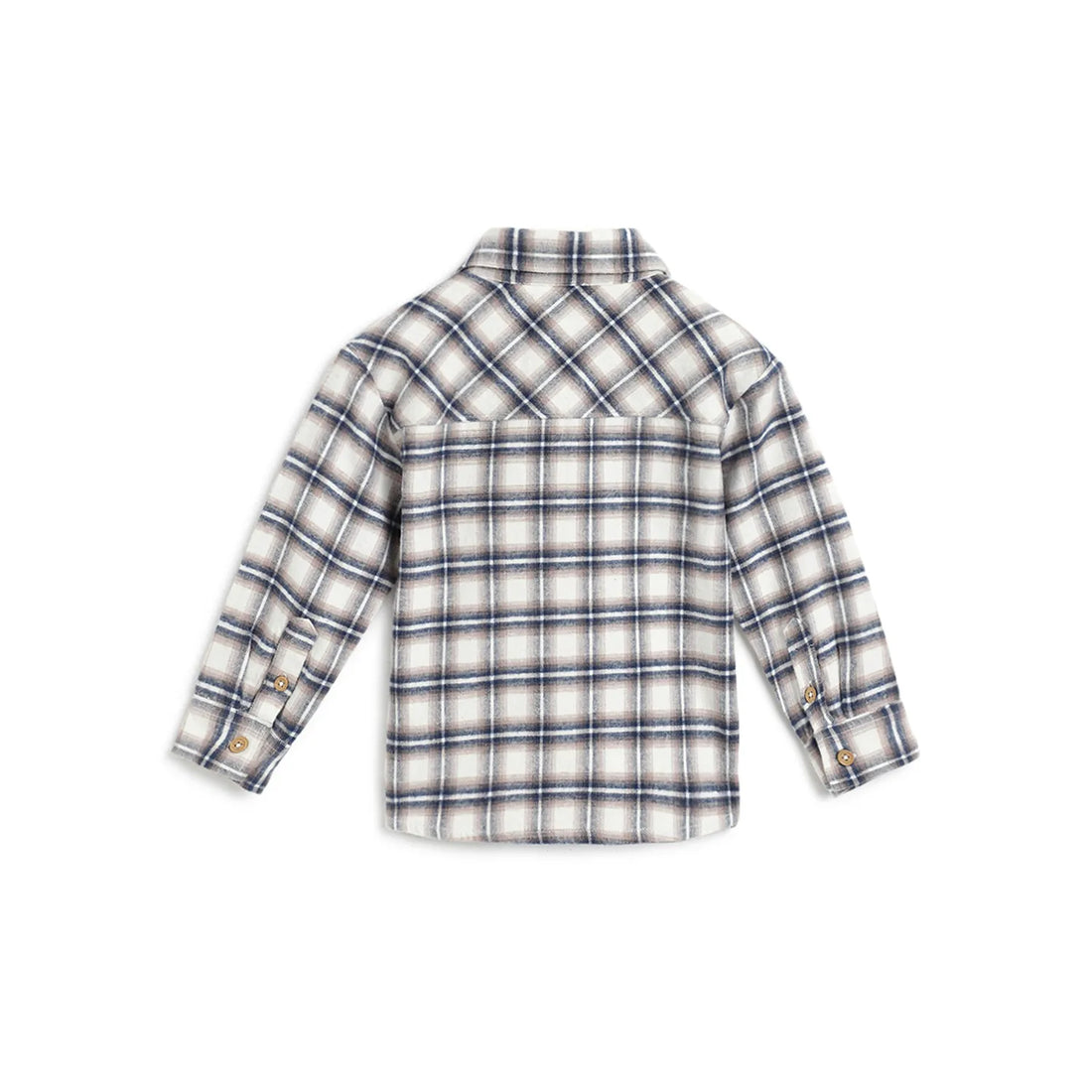 Boys Grey Checks Opaque Casual Shirt