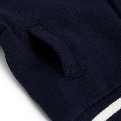 Boys Grey Colourblocked Cardigan