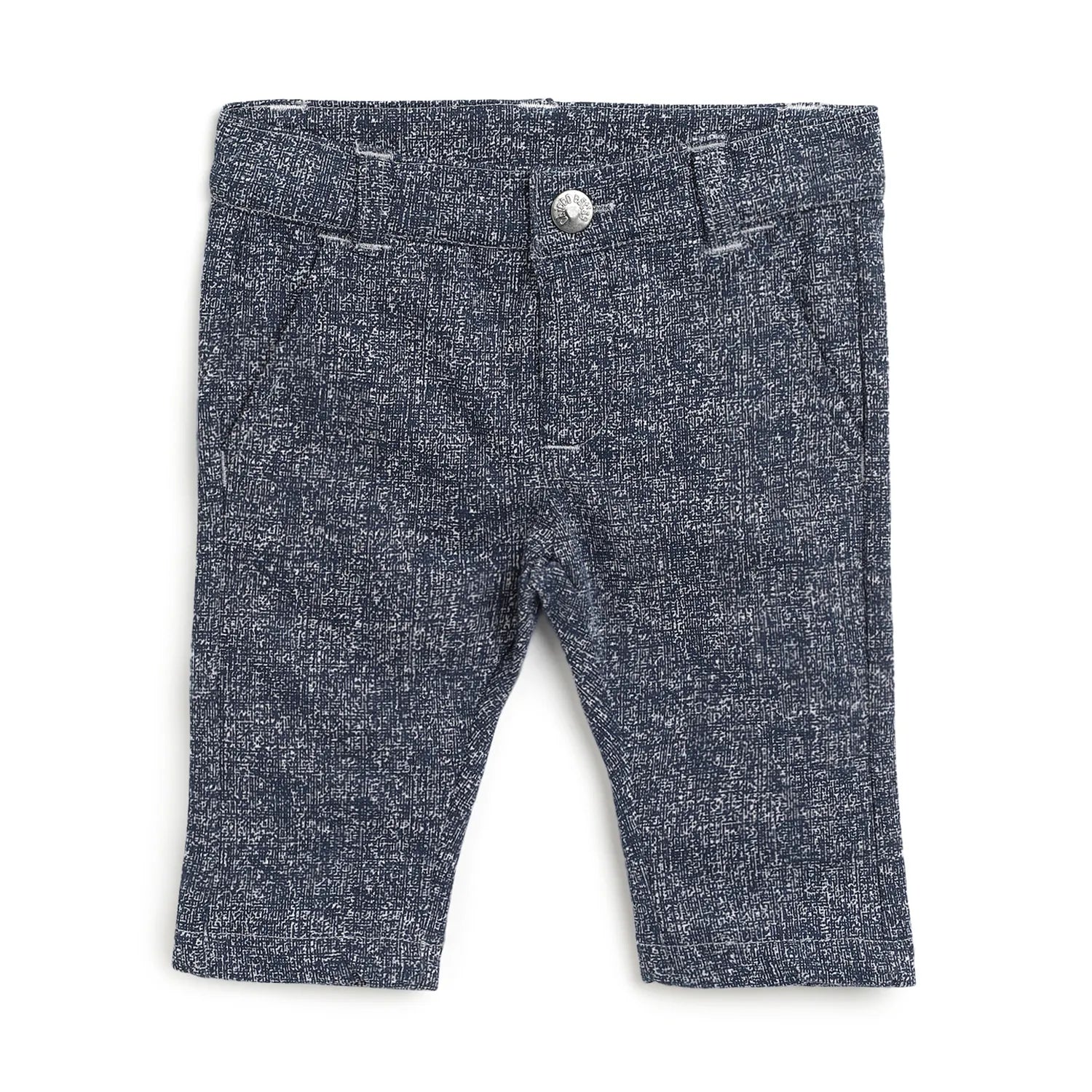 Boys Grey Cotton Trousers