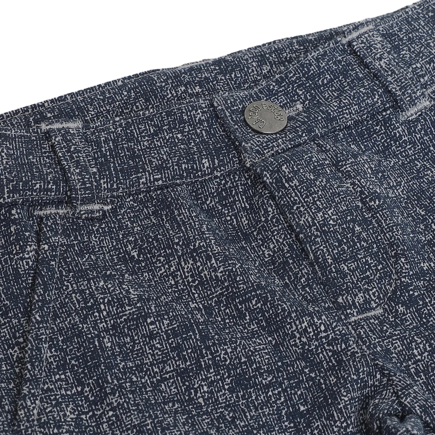 Boys Grey Cotton Trousers