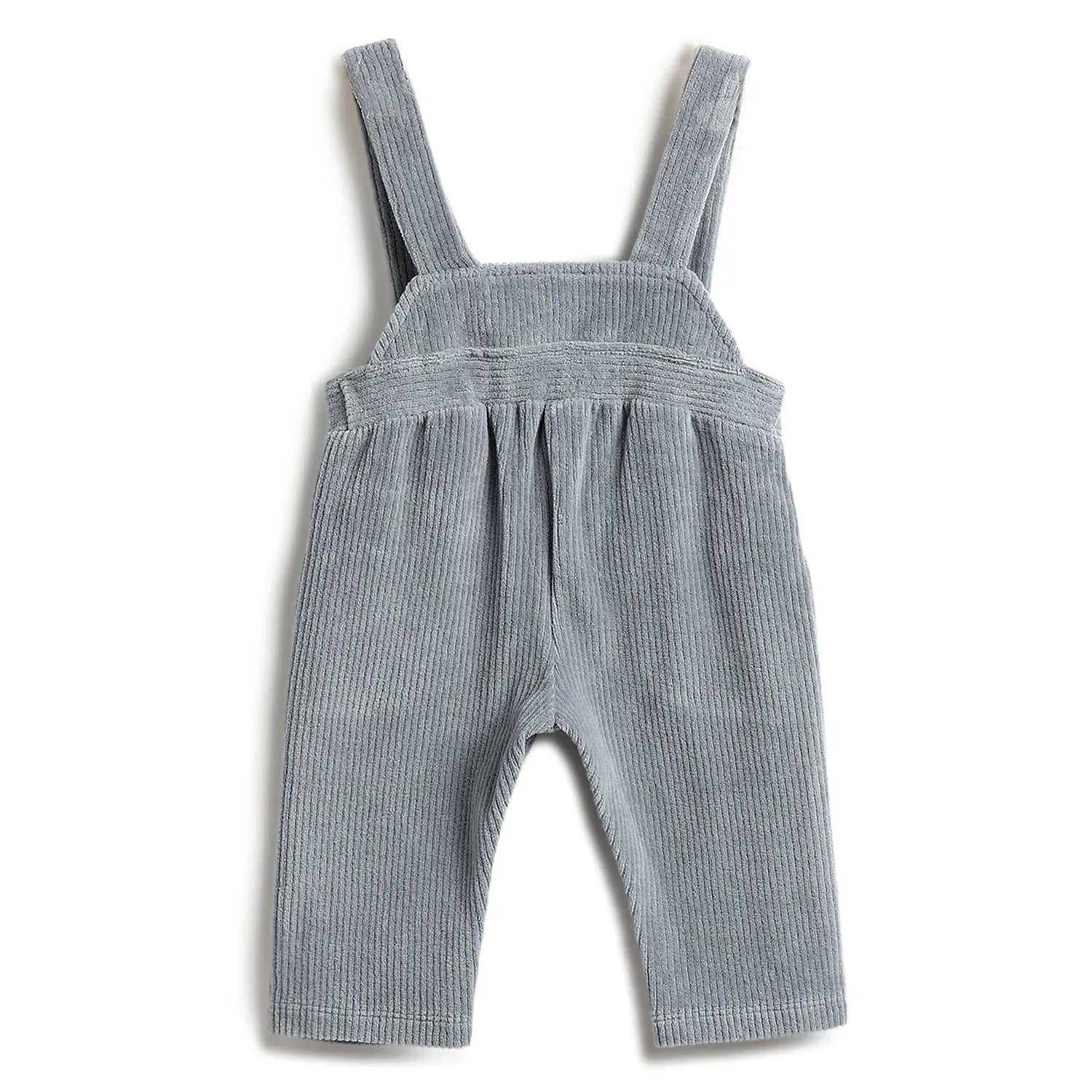 Boys Grey Medium Length Dungaree