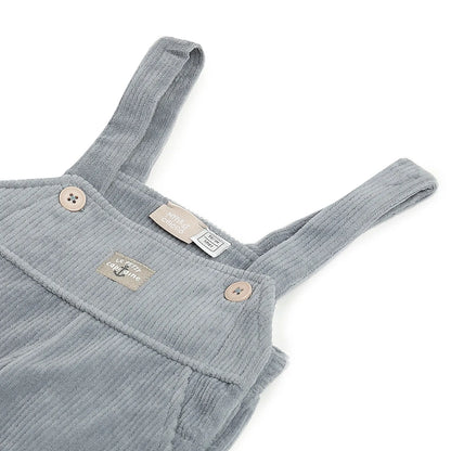 Boys Grey Medium Length Dungaree