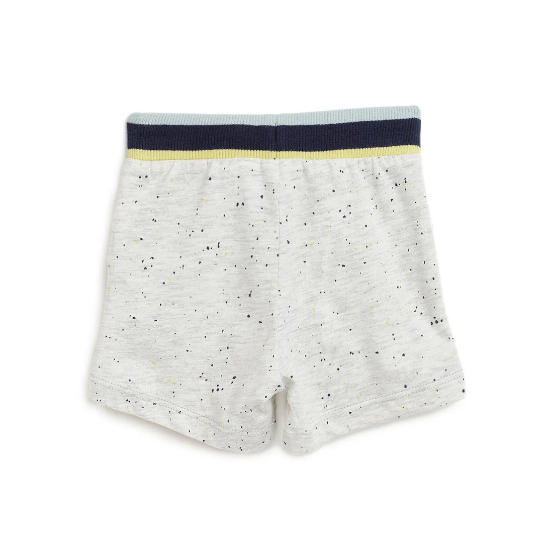 Boys Grey Printed Shorts