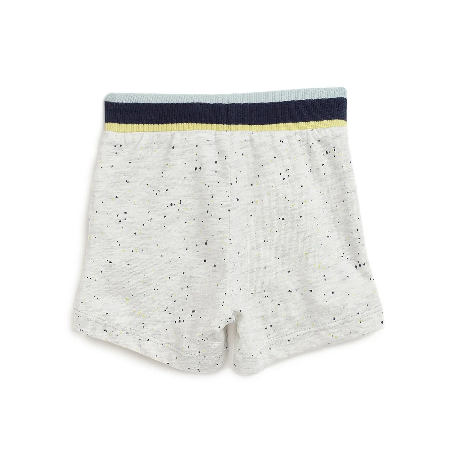 Boys Grey Printed Shorts
