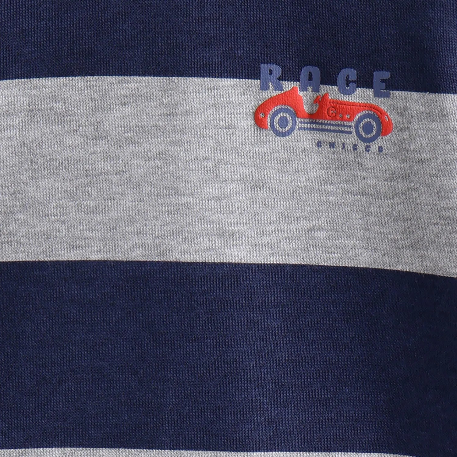 Boys Grey Striped Sweatshirt With Trouser