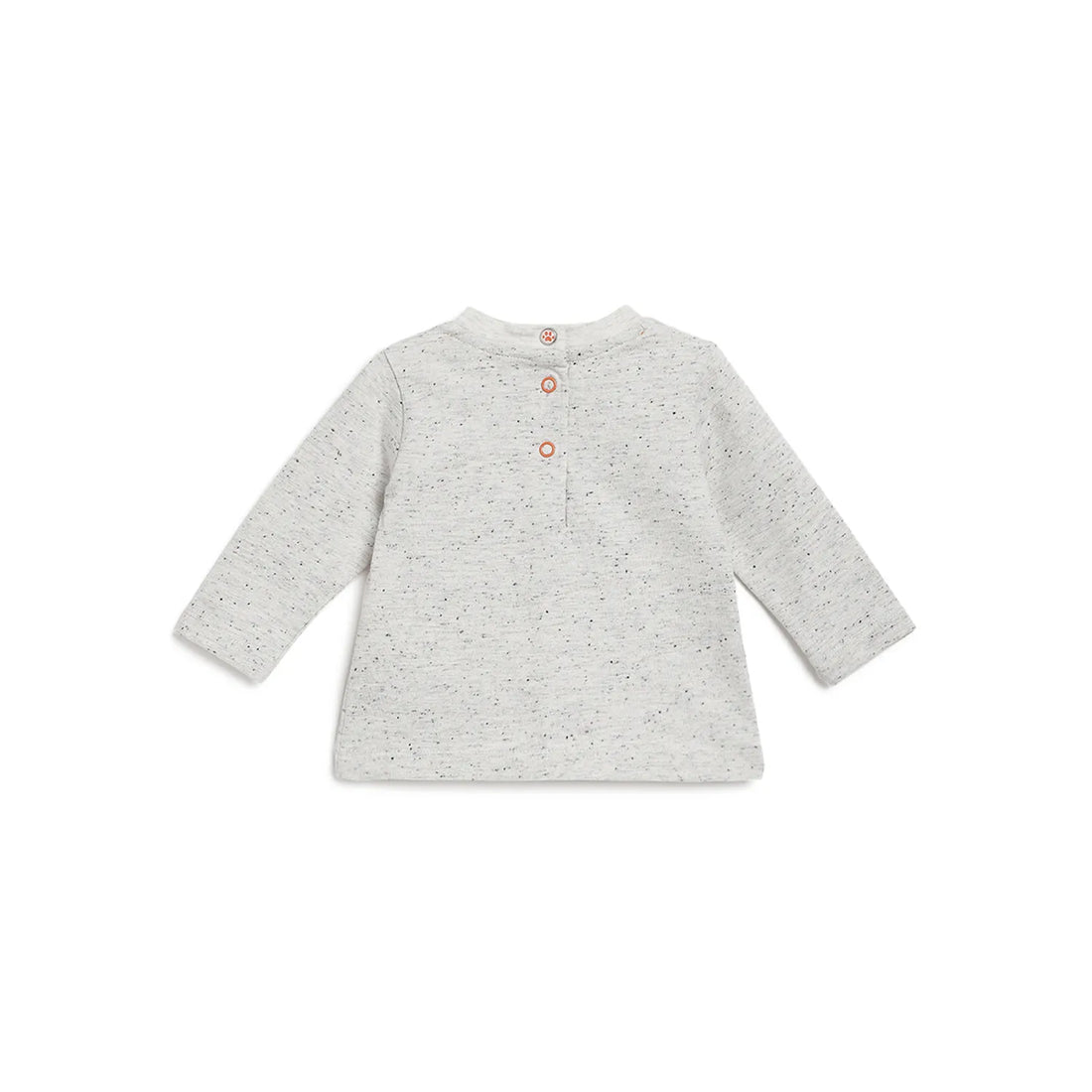 Boys Grey Typography Printed T-shirt