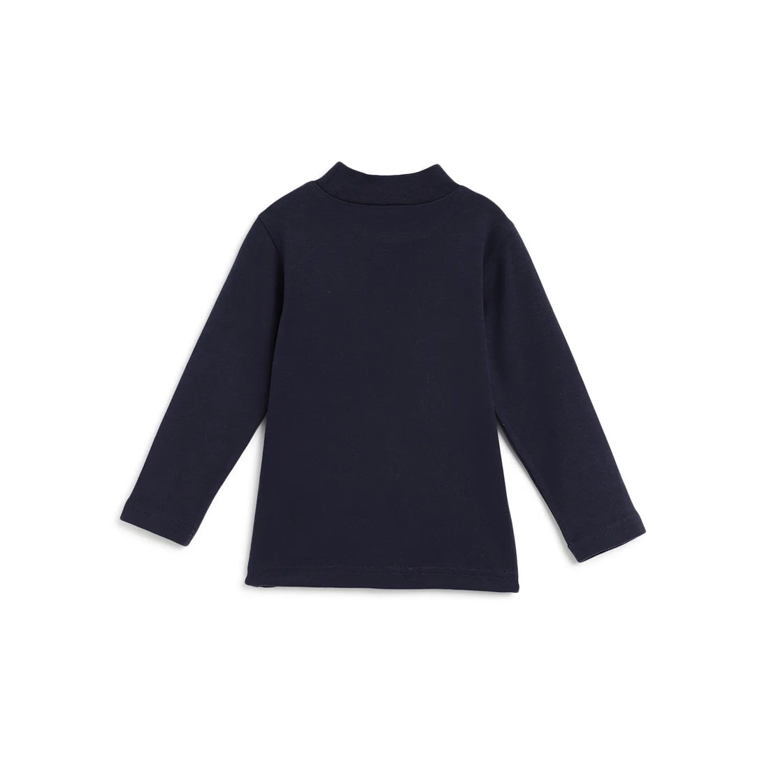 Boys High Neck Full Sleeves T-shirt