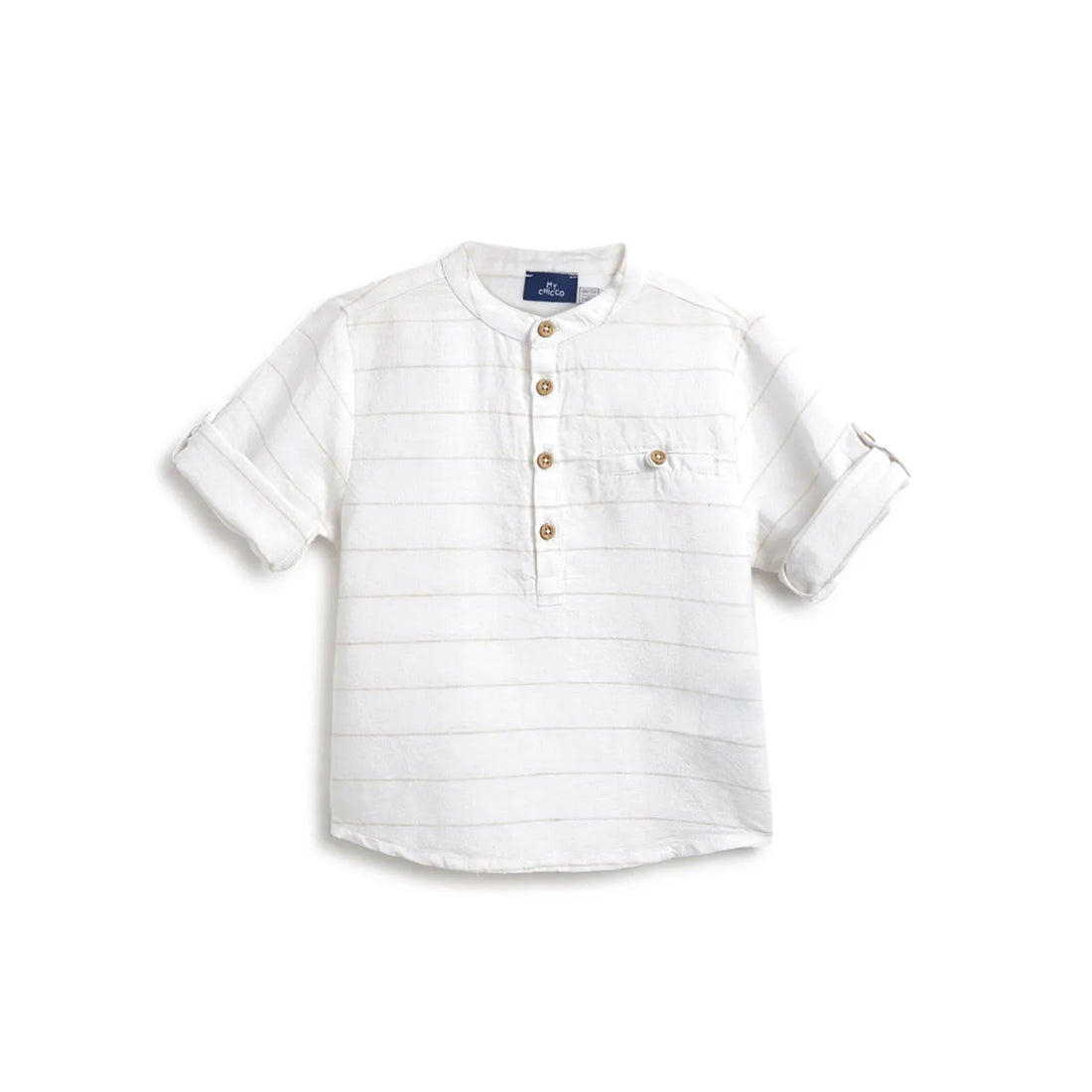 Boys Horizontal Stripes Shirt