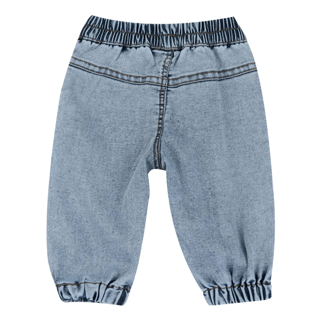Boys Light Blue Solid Jeans