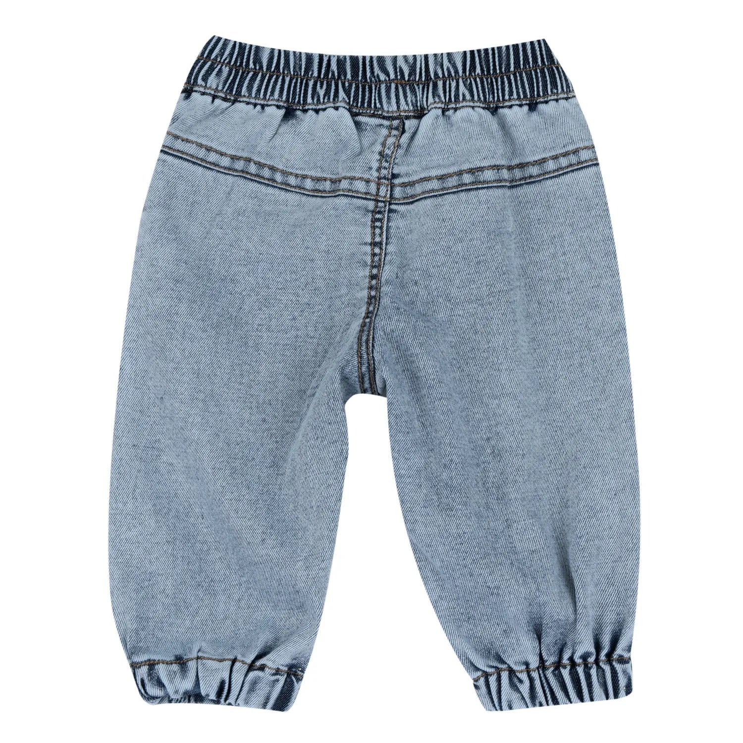 Boys Light Blue Solid Jeans