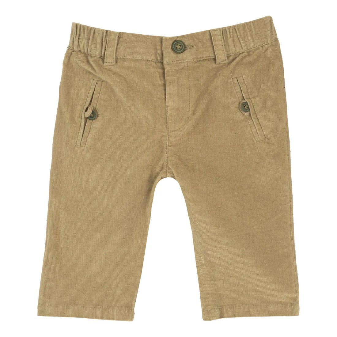 Boys Light Brown Solid Trouser