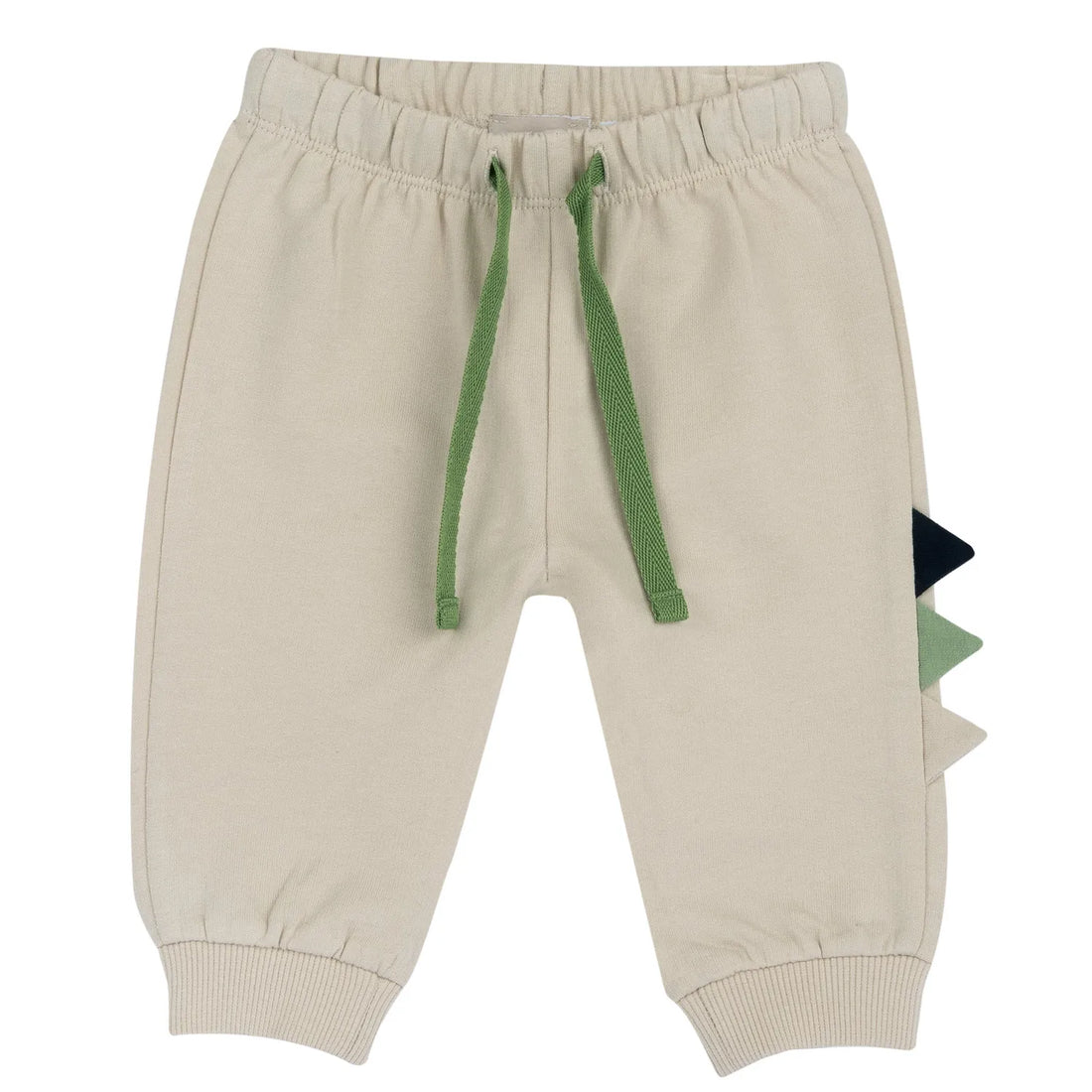 Boys Light Natural Embellished Joggers