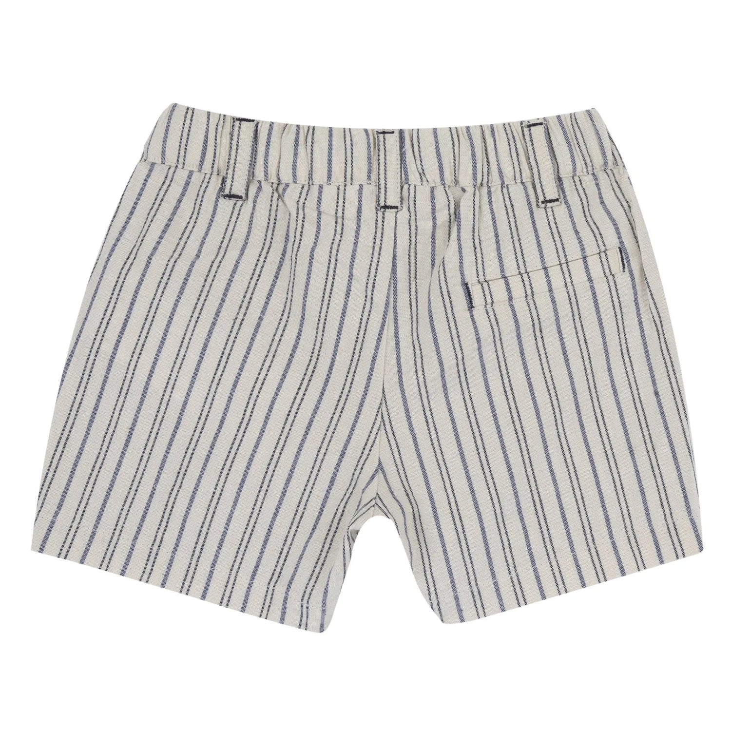Boys Light Natural Embroidered Polo with Shorts