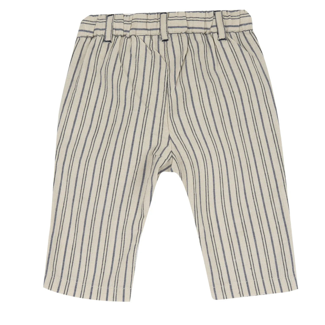 Boys Light Natural Striped Trouser