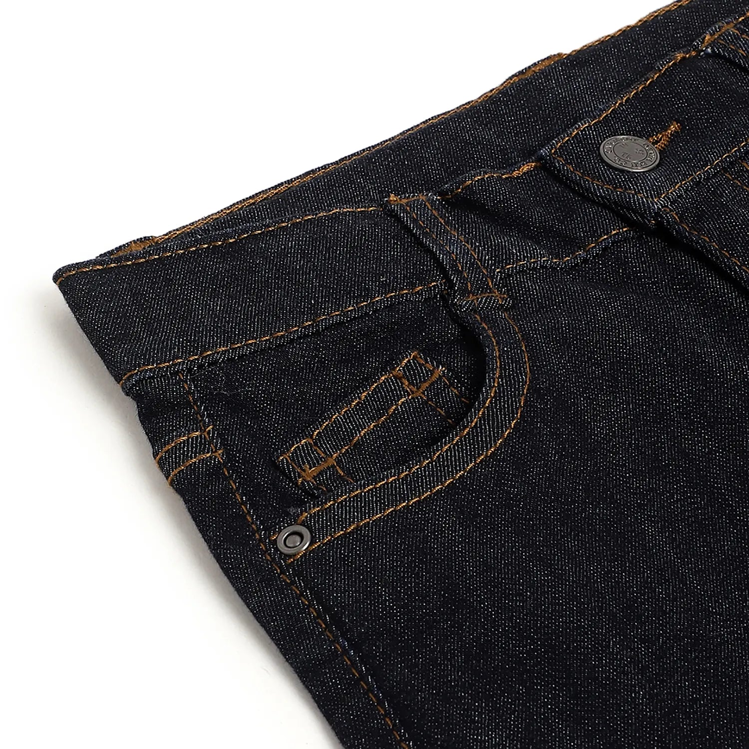 Boys Medium Blue Solid Jeans