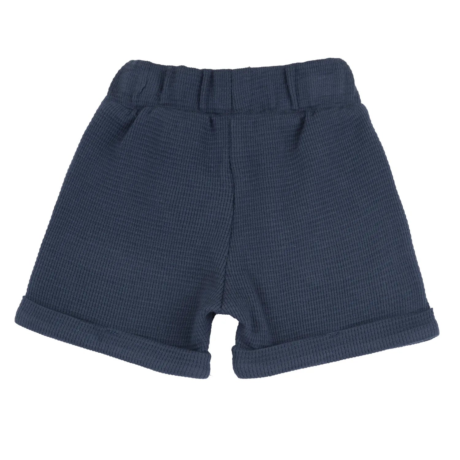 Boys Medium Blue Solid Shorts
