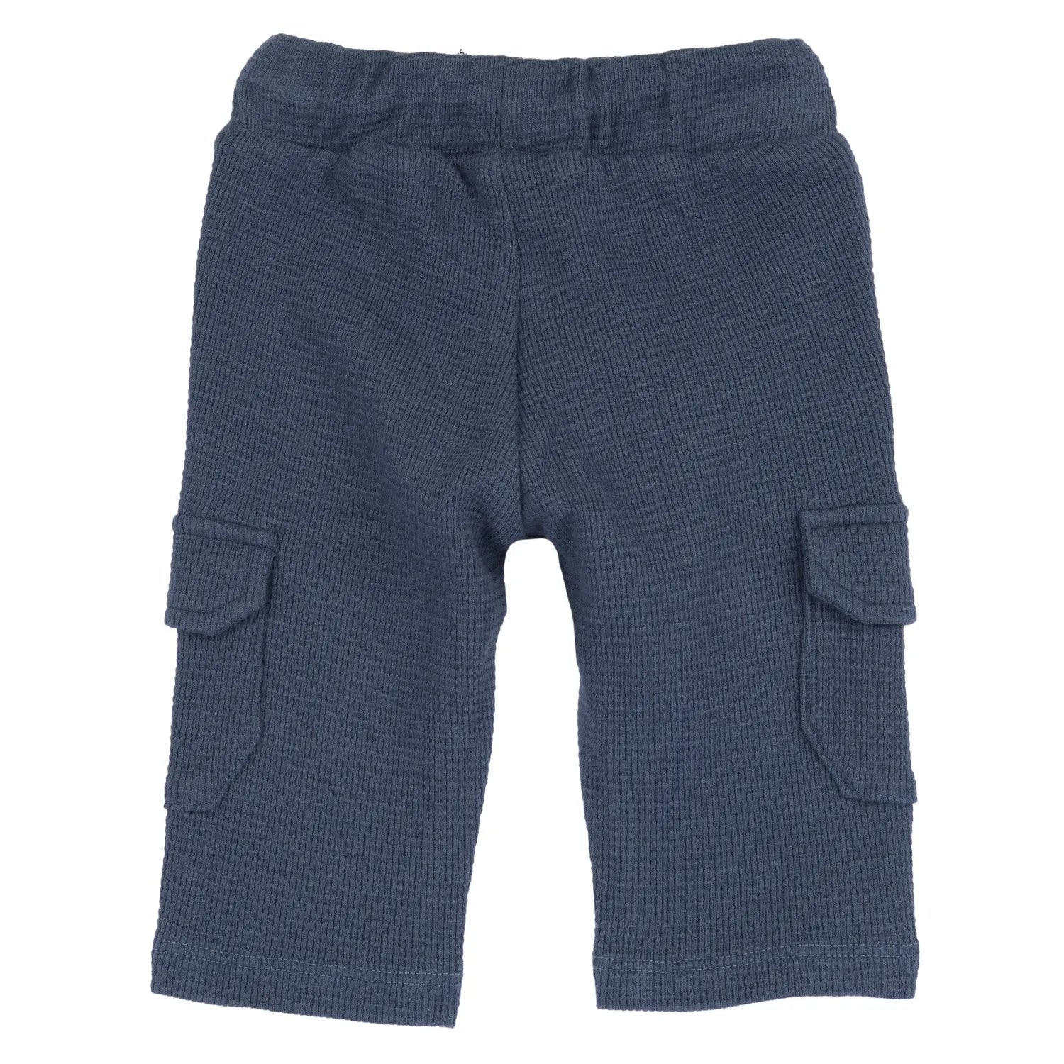 Boys Medium Light Blue Solid Trouser