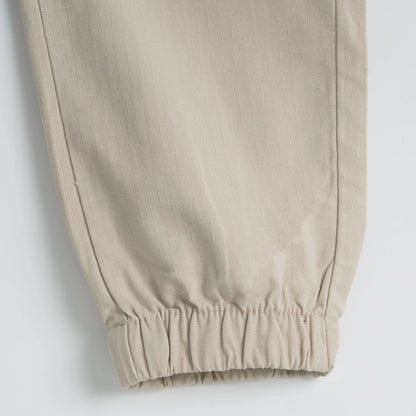 Boys Medium Natural Solid Joggers