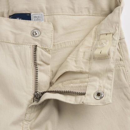 Boys Medium Natural Solid Trouser