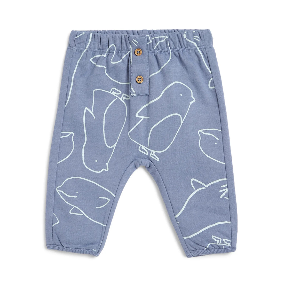 Boys Mid-Rise Printed Relaxed Fit Joggers