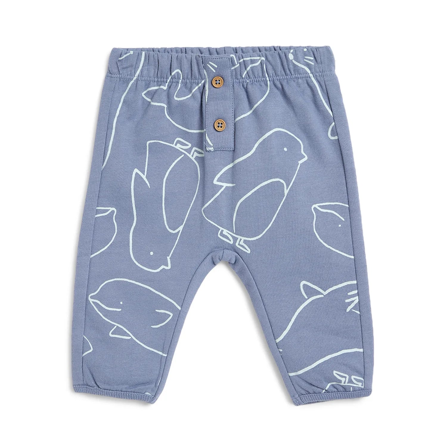 Boys Mid-Rise Printed Relaxed Fit Joggers