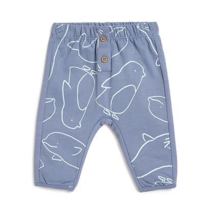 Boys Mid-Rise Printed Relaxed Fit Joggers