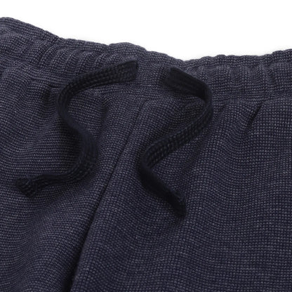 Boys Navy Blue Mid-Rise Relaxed Fit Trousers