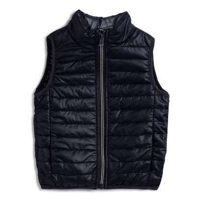 Boys Navy Blue Puffer Jacket