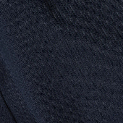 Boys Navy Blue Solid Trouser