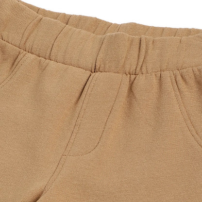 Boys Olive Green Sweatshirt with Beige Trousers