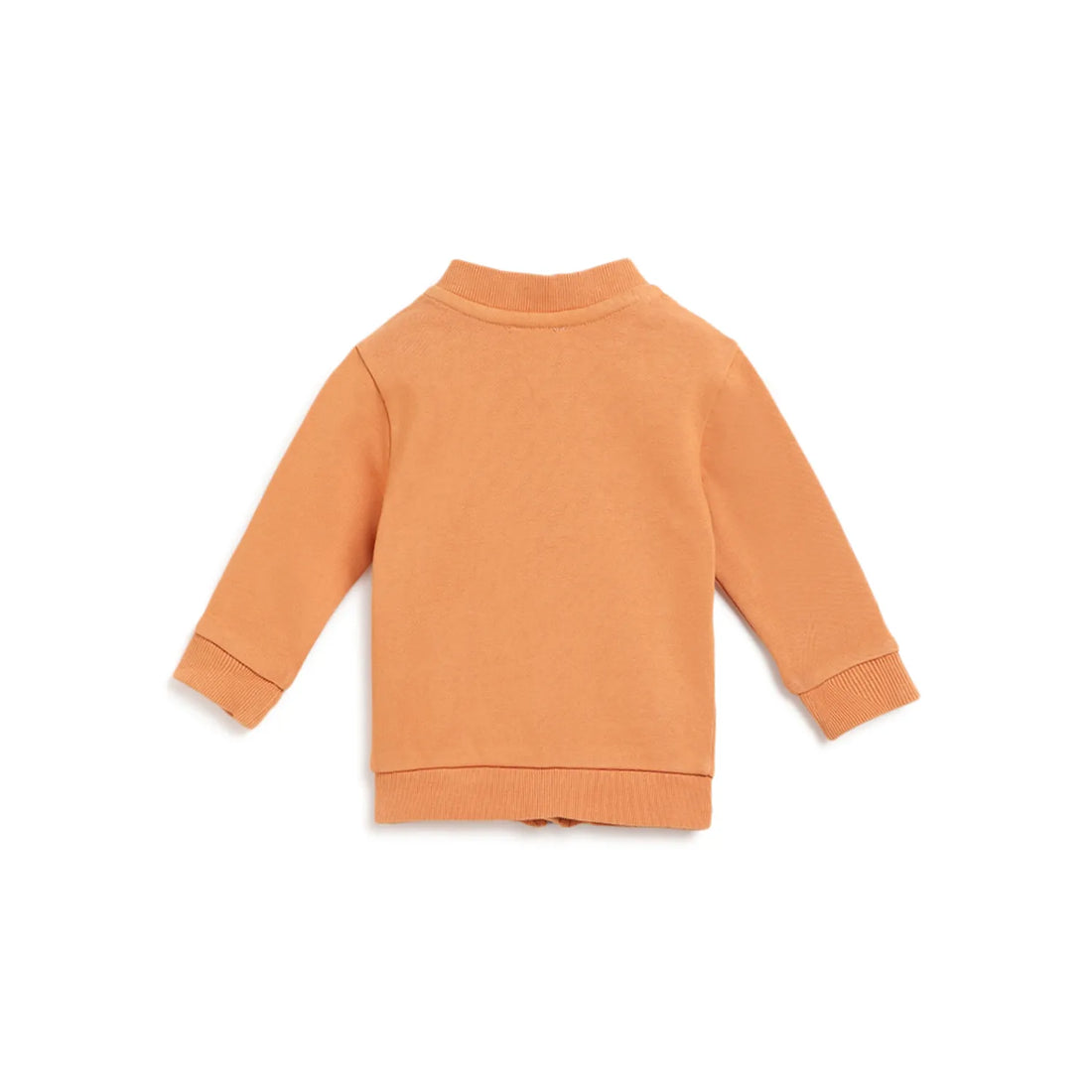 Boys Orange Open Front Jacket